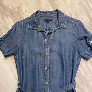 Tommy Hilgfiger Denim Shirt Dress, Size 2
